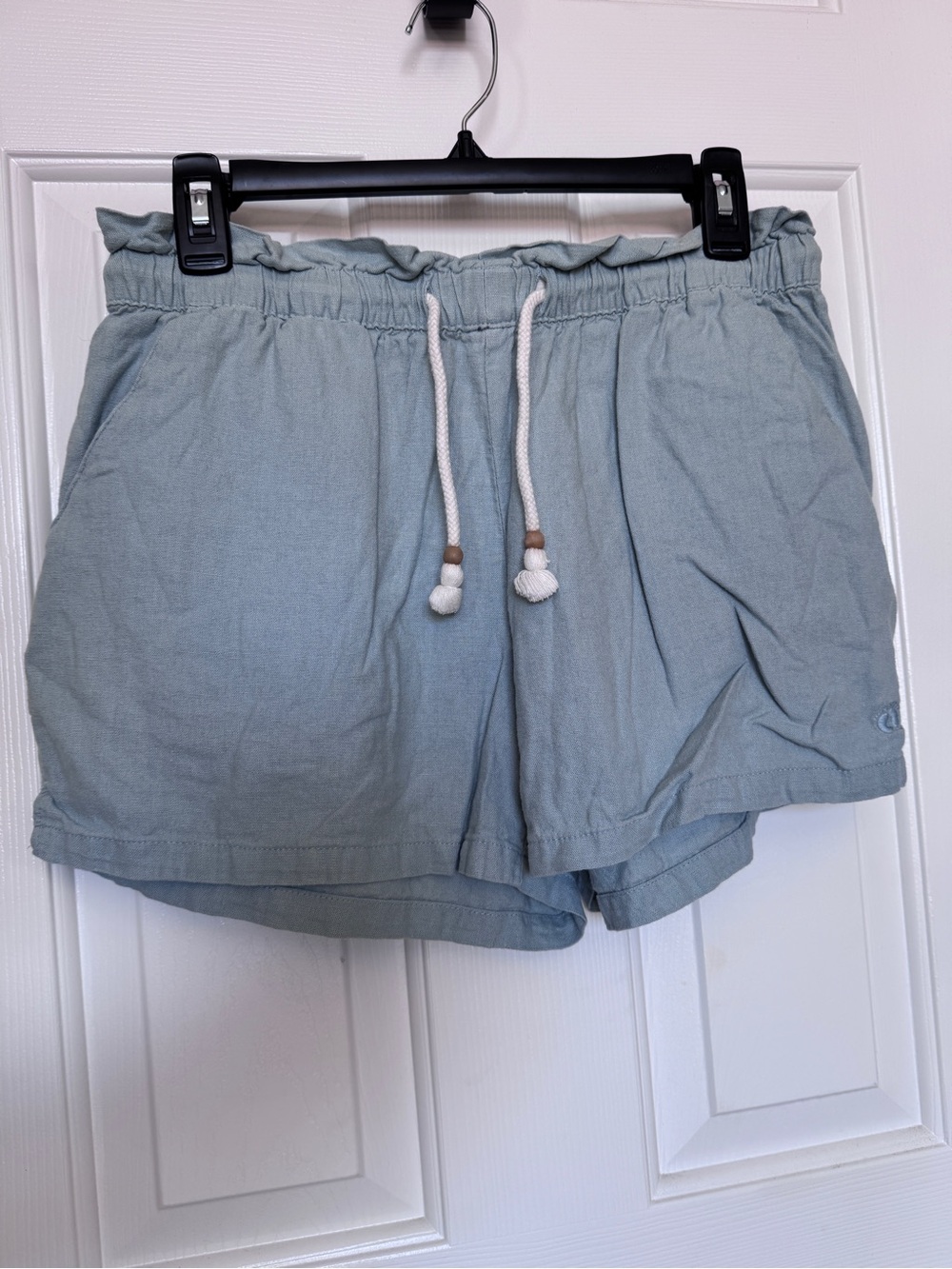 Hang Ten Light Sage Drawstring Athletic Shorts